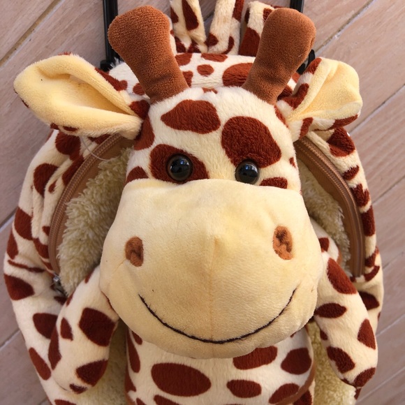 NWOT FUNZ PAL AROUND GIRAFFE knapsack/wheelie - Picture 5 of 8